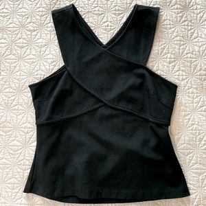 Express Top With Cutout Back